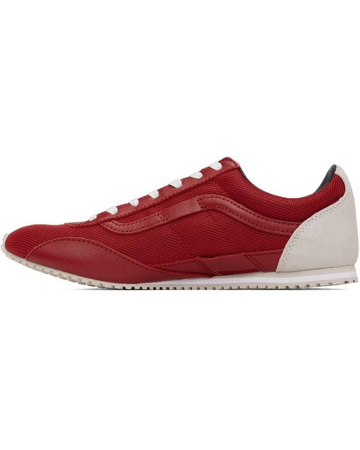 Vans Red Lx Slip Trainer Sneakers for men