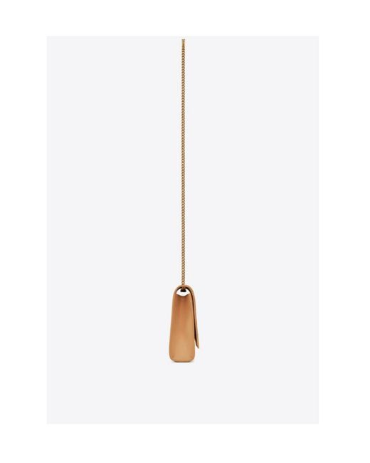 Saint Laurent White Kate Medium Shoulder Bag