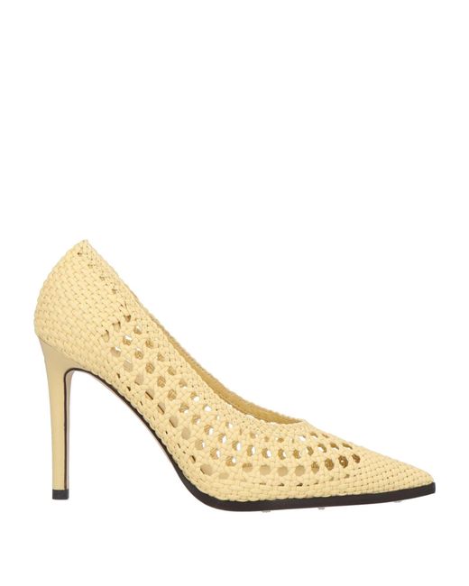 Tory Burch Metallic Leather Pointed-Toe High Heels