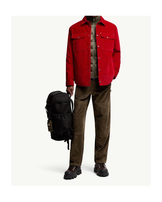 Moncler Brown Corduroy Jogging Pants for men
