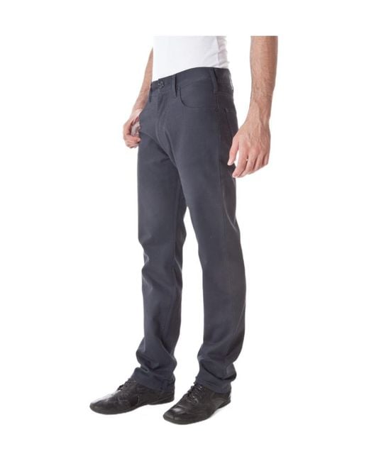 Armani Jeans Blue Cotton Jeans for men