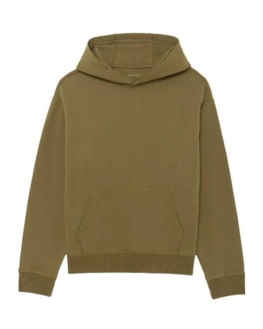 Zadig & Voltaire Green Sacha Sweatshirt for men