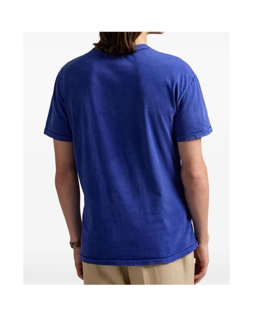 Polo Ralph Lauren Blue The Ralph Logo T-Shirt for men