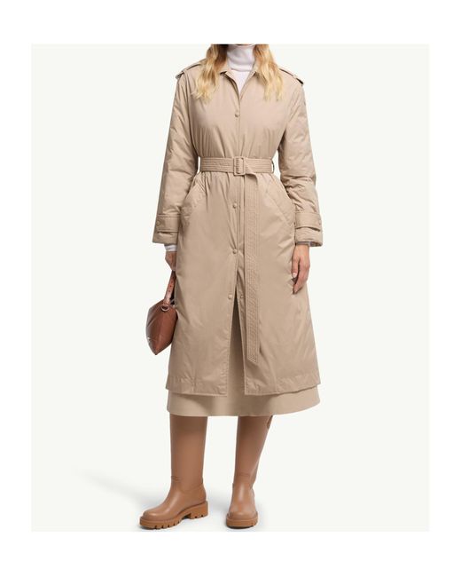 Moncler Natural Yevre Down Trench