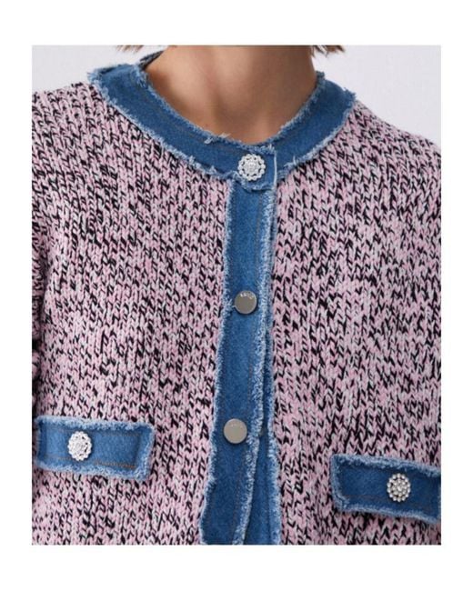 Liu Jo Multicolor Buttoned Cardigan