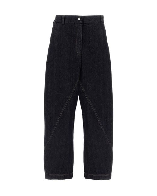 Herno Blue Panelled Jeans