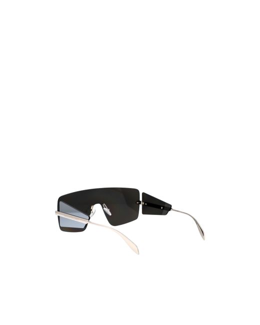 McQueen White Eyewear Aviator Sunglasses for men