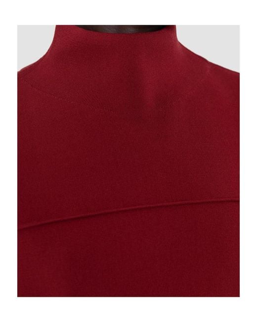 Joseph Red Halterneck Sweatshirt