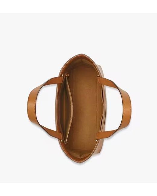 MCM Brown Visetos Handbag