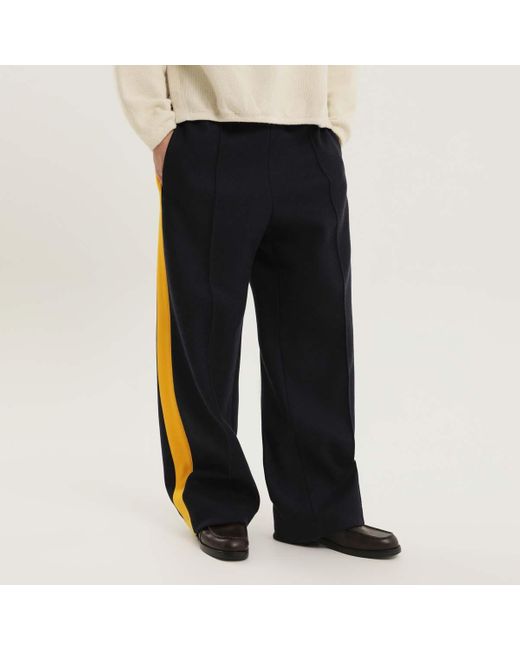 1989 STUDIO Blue Side Stripe Pants for men