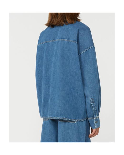Weekend by Maxmara Blue Denim Shirt