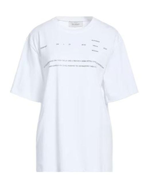 Sportmax White Casual Printed T-Shirt