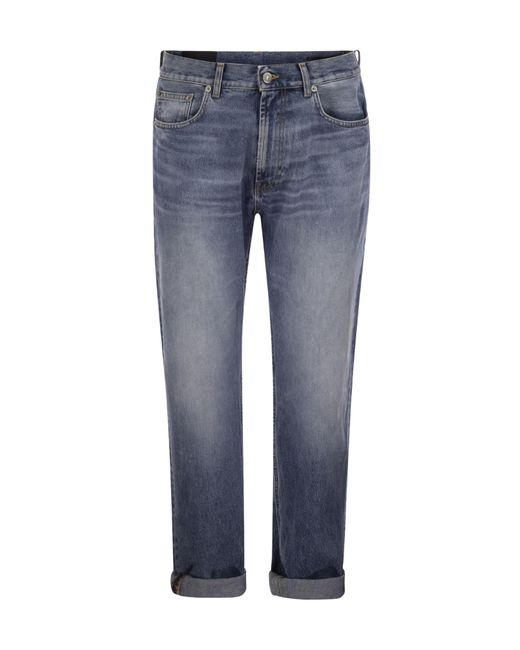 Dondup Blue Andi Loose Fit Jeans for men