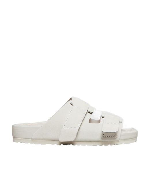 Birkenstock White X Tekla Uji Slip-On Sandals