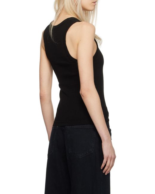 Agolde Blue Poppy Sleeveless Tank Top