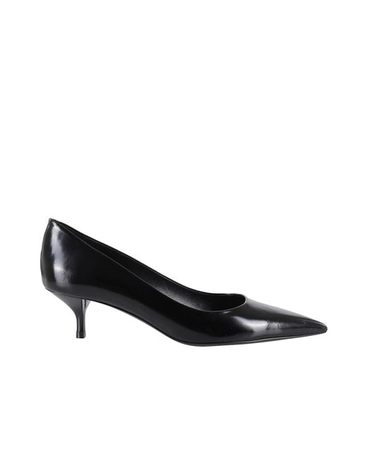 Stuart Weitzman Black Pointed High Heels