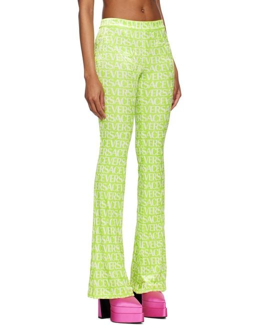 Versace Green Trouser
