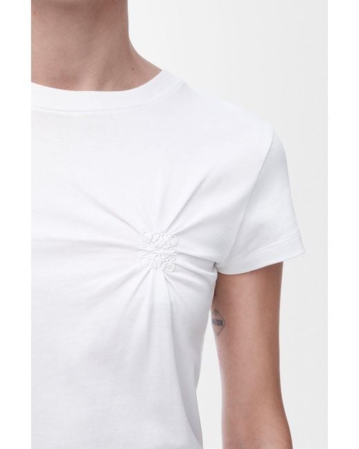 Loewe White Small Fit T-Shirt