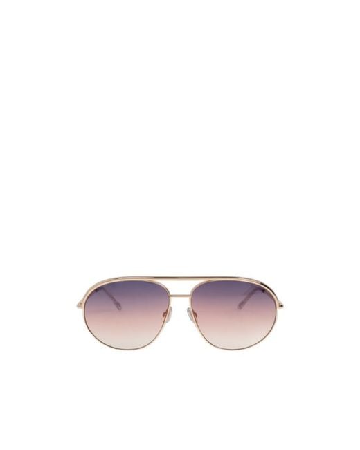 Isabel Marant Pink Pilot Frame Sunglasses
