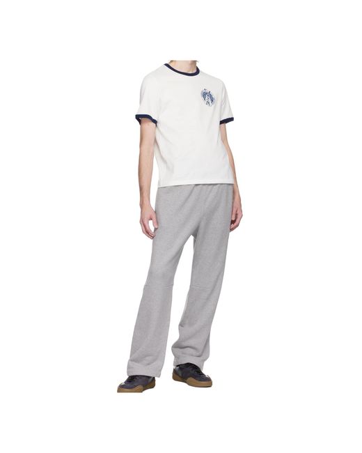 Ambush White Art Club Graphic-Print T-Shirt for men