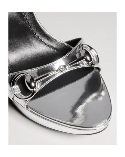 Gucci Metallic Donna Platform Sandal
