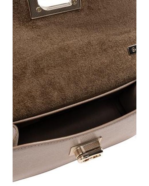 Furla Natural Logo Chain Shoulder Bag