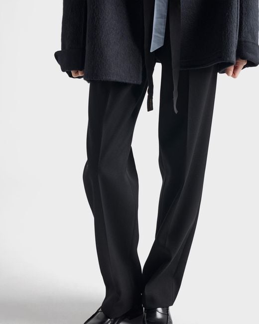 Prada Black Wool Pants