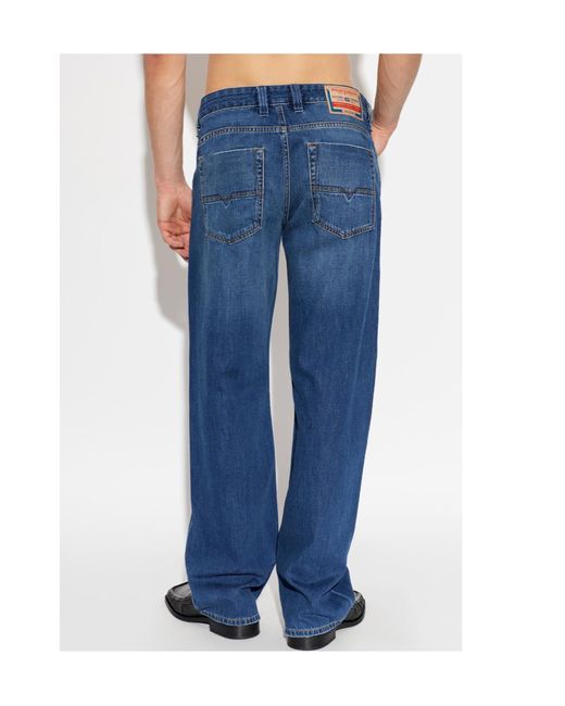 DIESEL Blue 1980 D Eeper Straight-Leg Jeans for men