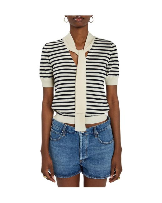 FRAME White Cotton-Blend Cardigan