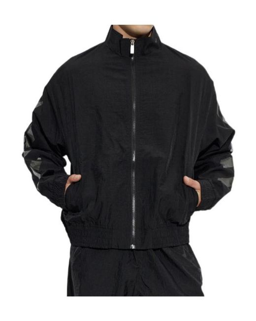 Off-White c/o Virgil Abloh Black Arrows Diagonals Zip-Up Jacket for men
