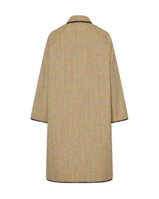 Bottega Veneta Natural Long-Sleeved Coat