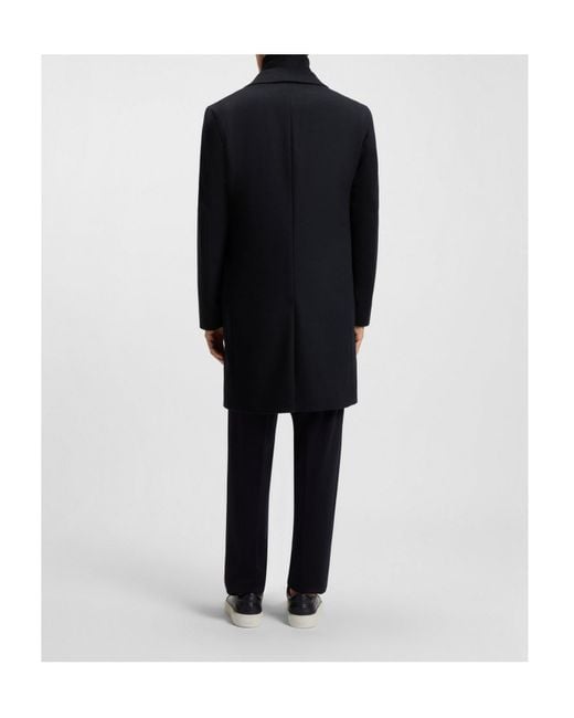 Boss Blue Boss Detachable Inner Vest Regular Fit Coat for men