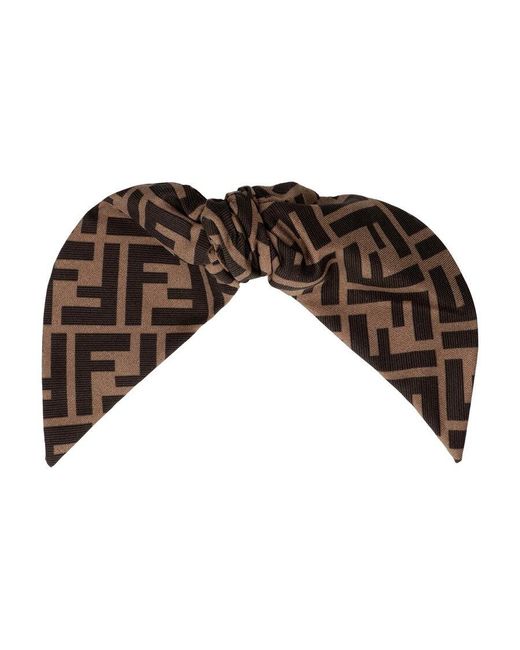 Fendi Brown Fastener
