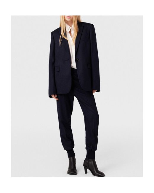 Stella McCartney Blue Elasticated Joggers