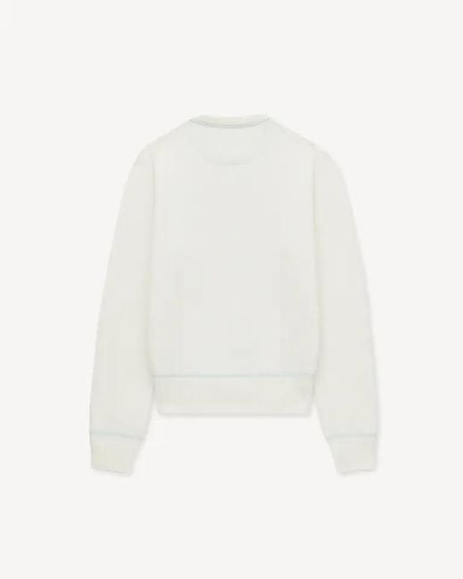 KENZO White Varsity' Embroidered Cardigan