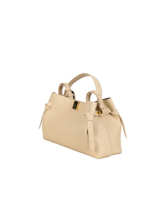 Yuzefi Natural Mini Gyoza Top-Handle Tote Bag