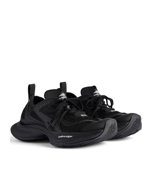 Balenciaga Black Circuit Low-Top Sneakers