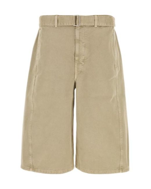 Lemaire Natural Twisted Shorts for men