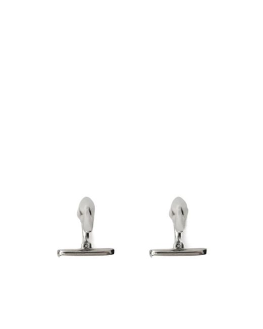 Burberry White Duck Cufflinks for men