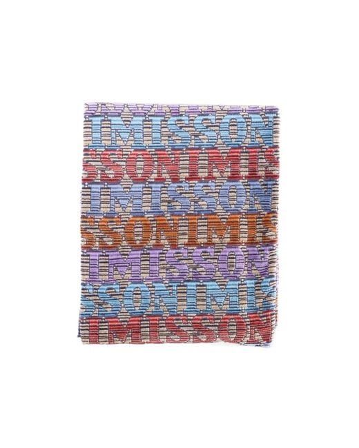 Missoni White Logo Lettering Towel for men
