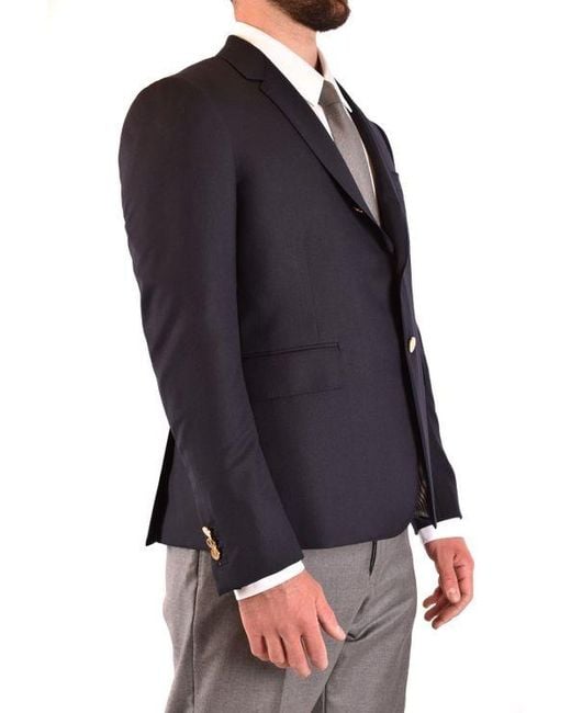 Thom Browne Blue Tailored Jacket for men