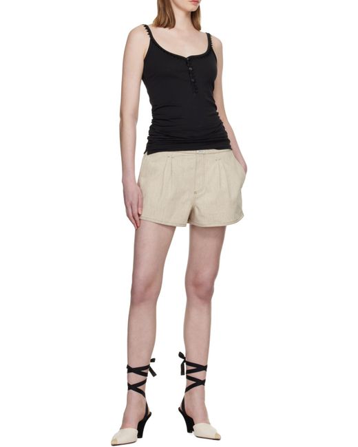 Jacquemus Black Le Debardeur Clavela Tank Top