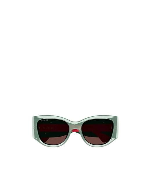 Gucci Multicolor Eyewear Cat-Eye Frame Sunglasses