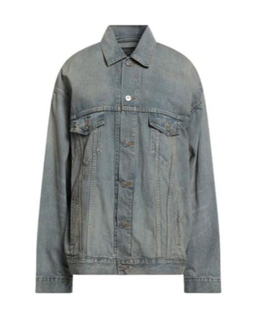 Balenciaga Gray Medium Denim Jacket