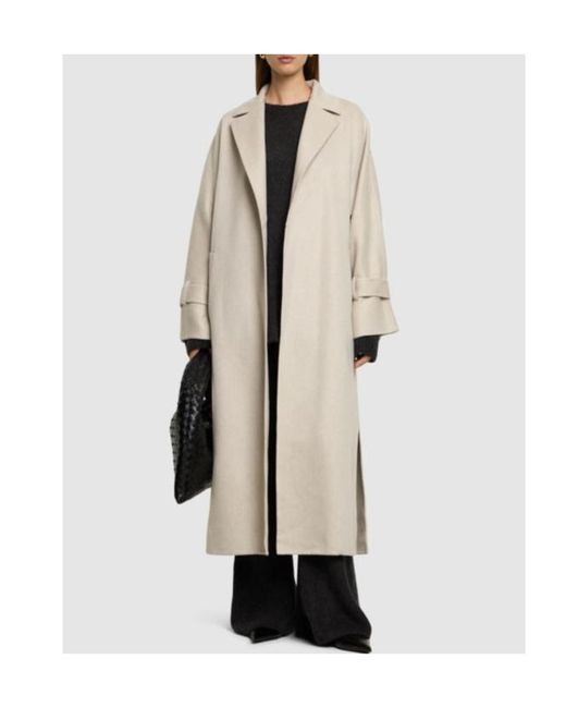 Brunello Cucinelli Natural Wear A Belted Mid-Length Coat