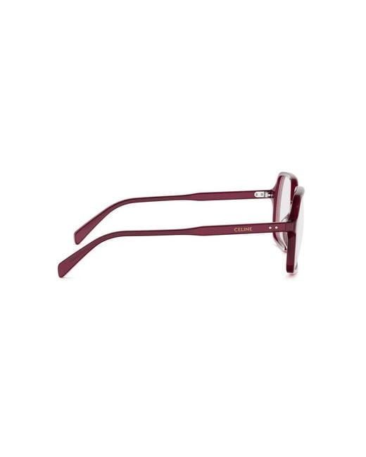 Céline White Full Frame Plain Mirror