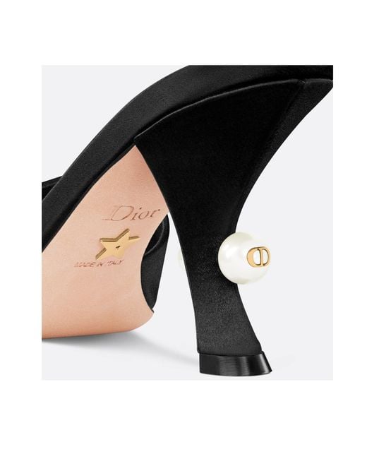 Dior Black Open-Toed High-Heeled Sandals