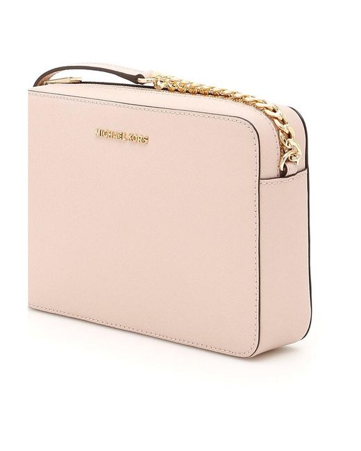 MICHAEL Michael Kors Pink Jet Set Large Crossbody Bag