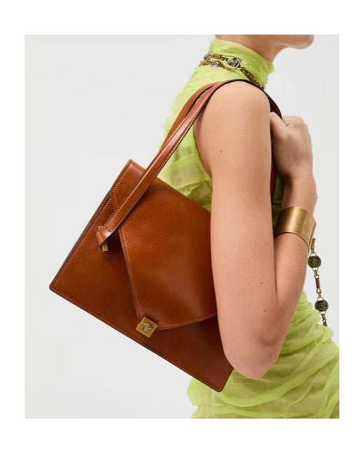 Versace Brown Severine Shoulder Bag