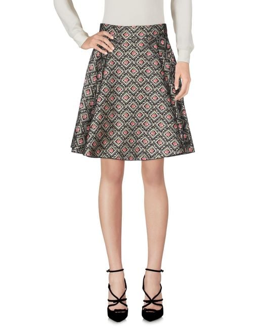 Dolce & Gabbana Gray Mini Skirt